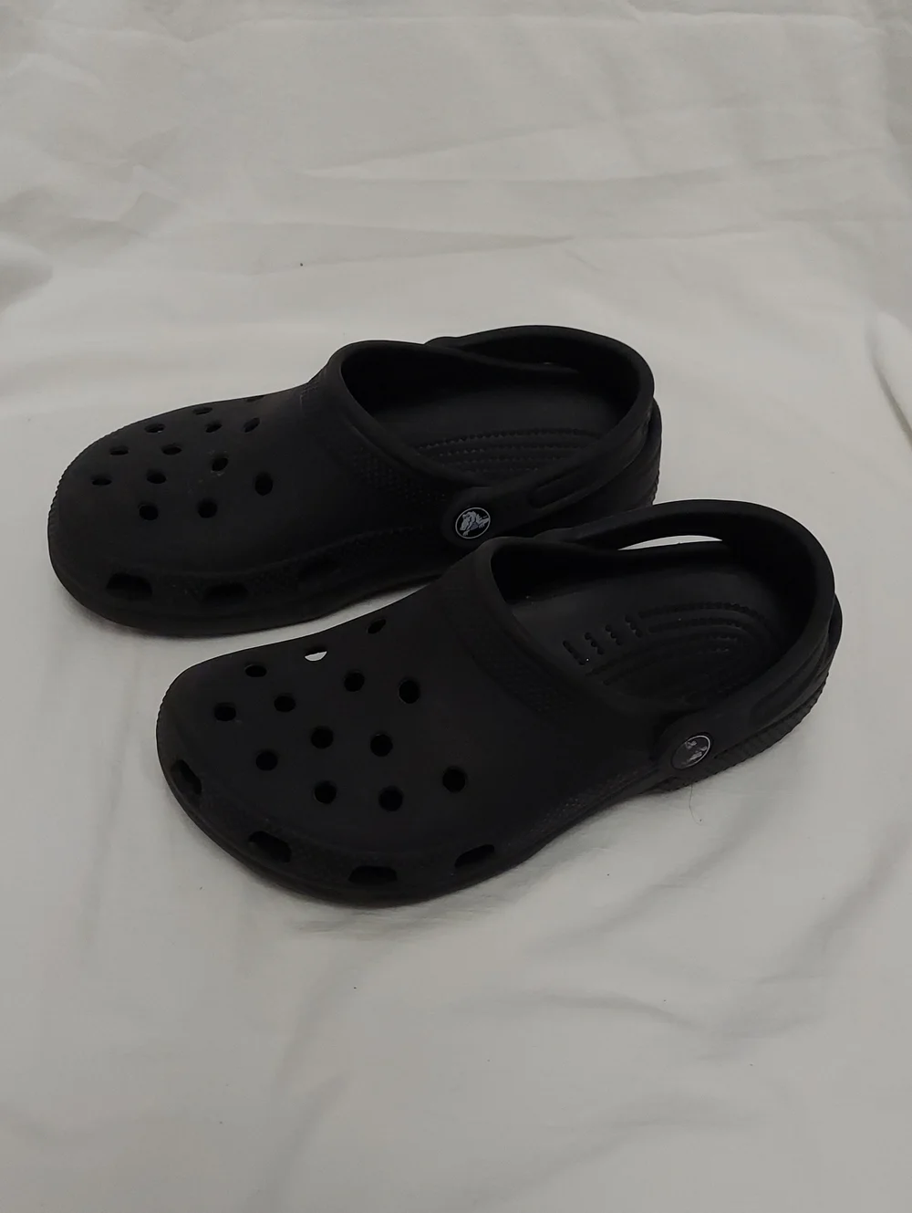 Crocs Clogs Classic Boys Black Slip-On Shoes Size 5